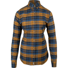 Jack Pyke Ladies Bleasdale flanel kockás női ing rozsdabarna-kék XXL