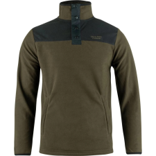 Jack Pyke Snap Neck thermo pulóver sötét olívazöld M munkaruha