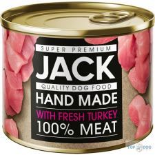 Jack Super Premium konzerv Pulyka 200g kutyaeledel