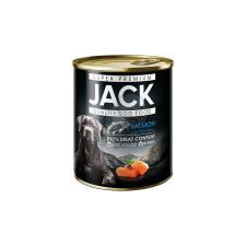  Jack Super Premium kutyakonzerv - 100% lazac 800 g kutyaeledel
