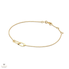 Jackie Gold Dupla láncszem arany karlánc - JKB24.462 karkötő