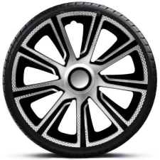Jacky 14&quot;-os Veron Carbon Silver Black dísztárcsa garnitúra (4darab) dísztárcsa