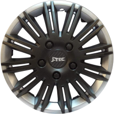 Jacky Auto 14"-os Discovery dísztárcsa szett fekete-ezüst (4db) (JACKY14144) (JACKY14144) dísztárcsa