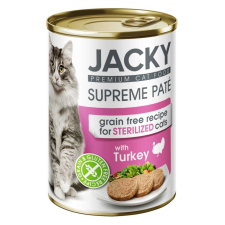 Jacky steril macska konzerv pástétom pulyka, 400g (gabonamentes) macskaeledel