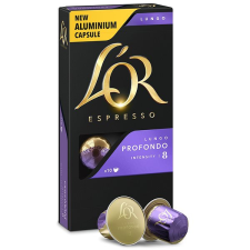 Jacobs Douwe Egberts L'OR Lungo Profondo 10db, alumínium csomagolás kávé