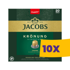 JACOBS Krönüng Crema Nespresso kompatibilis kávékapszula 20db (Karton - 10 csomag) kávé