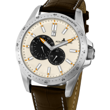 Jacques Lemans 1-1775B Liverpool Automatic Mens Watch 48mm 10 ATM, karóra