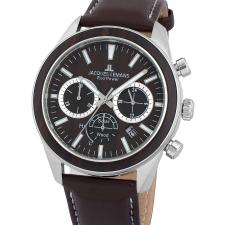 Jacques Lemans 1-2115C Eco Power Wood 44mm 10ATM, férfi karóra