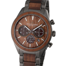 Jacques Lemans 1-2115K Eco Power Wood 44mm 10ATM, férfi karóra