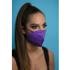 Jada 7-rétegű FFP3 CE 0370 szelep nélküli fülpántos lila maszk - 20 db - lila
