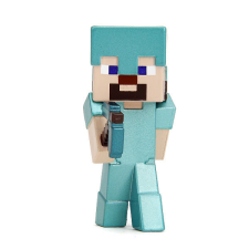 JADA Minecraft fém figura - Steve in diamond armor játékfigura