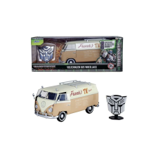 Jada Toys 253115013 Transformers - Volkswagen Busz T1, Autobot fém jelvénnyel autópálya és játékautó