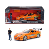 JADA TOYS Jada Halálos iramban: Brian figura és Toyota Supra fém autómodell (253205001)
