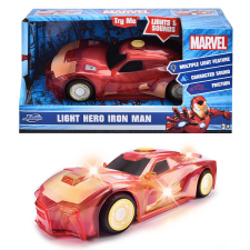 JADA TOYS Marvel Light Hero kisautó fénnyel és hanggal - Vasember autópálya és játékautó