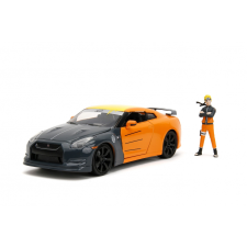 JADA TOYS Nissan GT-R autó Naruto figurával - Sárga/lila (253255054) autópálya és játékautó
