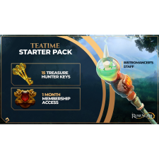 Jagex Ltd. RuneScape Teatime Starter Pack (PC - Steam elektronikus játék licensz) videójáték