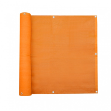 Jago Erkély belátásgátló szélfogó 600 x 90 cm légáteresztő balkonháló narancssárga redőny
