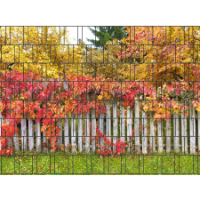 Jago Táblás kerítésbe fűzhető őszi kép 250x180 cm 19 cm-es szalagból műanyag belátásgátló szélfogó építőanyag
