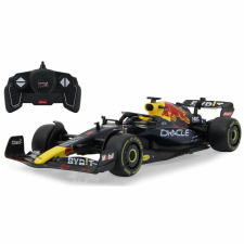 Jamara Oracle Red Bull Racing RB18 távirányítós autó - Sötétkék autópálya és játékautó