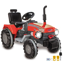 Jamara Power Drag Zenélő Gyerek Elektromos Traktor LED fénnyel - Piros elektromos járgány