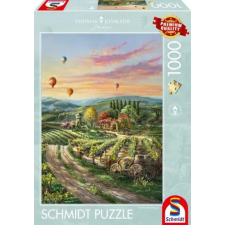 Jamara Puzzle játék 1000 darabos Thomas Kinkade Békés Szőlőhegy puzzle, kirakós