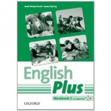 James Styring;Janet Hardy-Gould English Plus 3 Workbook &amp; Multirom Pack nyelvkönyv, szótár