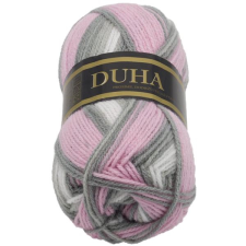 Jan Rejda Duha 50 g - 041 fehér, szürke, rózsaszín rövidáru