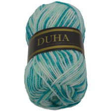 Jan Rejda Duha 50 g - 294 fehér, türkizkék, kék rövidáru