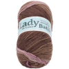 Jan Rejda Lady de Luxe Batik 100 g - 606 rózsaszín, barna (6790)