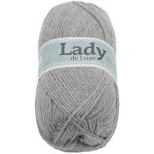 Jan Rejda Lady NGM de luxe 100 g - 907 világosszürke rövidáru
