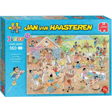 Jan Van Haasteren ifjúsági puzzle - Lovasiskola puzzle, kirakós