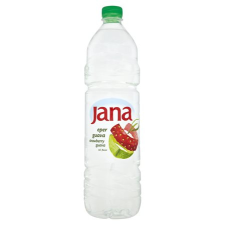 Jana Ásványvíz, ízesített, JANA, 1,5 l, eper-guava üdítő, ásványviz, gyümölcslé