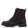 Jana Shoes Jana 25701 47304 divatos női fűzős velúr bőr bokacsizma