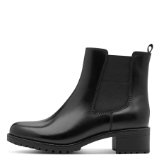 Jana Shoes Jana 25710 47001 női bőr bokacsizma, divatos, szélesebb bőségben női csizma, bakancs