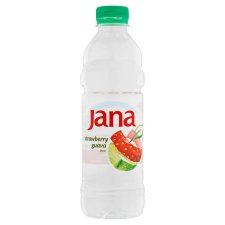 Jana szénsavmentes ásványvíz eper-guava 500 ml üdítő, ásványviz, gyümölcslé