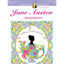  Jane Austen - Színezőkönyv hobbi, szabadidő