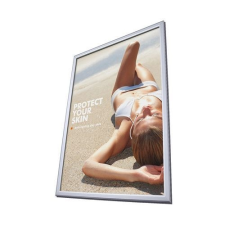 Jansen Display P25 plakátkeret, hegyes sarkok, B2% dekoráció