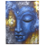 JanZashop Buddha festmény - Absztrakt Kék Fej
