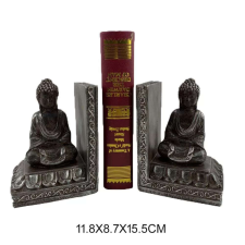 JanZashop Könyvtámasz szett Buddha, régies hatású dekoráció