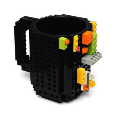 JanZashop LEGO Bögre fekete 350 ml bögrék, csészék