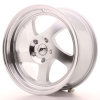 Japan Racing jr15 17"x8" fényes ezüst alufelni 1db et35 4x114.3