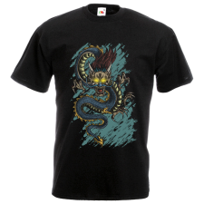  Japanese Dragon Design - Férfi Póló férfi póló