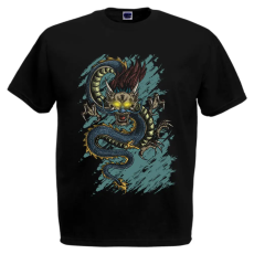  Japanese Dragon Design - Férfi Póló