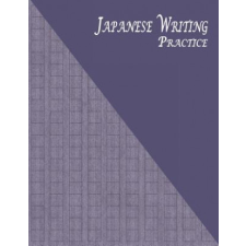  Japanese Writing Practice: A Book for Kanji, Kana, Hiragana, Katakana & Genkouyoushi Alphabet - Striped Kraft (Purple) – Purple Dot idegen nyelvű könyv
