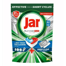 Jar Mosogatógép tabletta JAR Platinum Plus Deep Clean Blue 42 darab/doboz tisztító- és takarítószer, higiénia