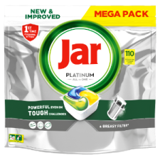 Jar Platinum Lemon All In One Mosogatókapszula, 110 db tisztító- és takarítószer, higiénia
