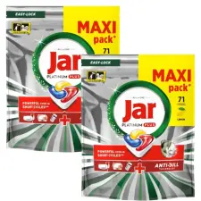 Jar Platinum Plus Mosogatógép kapszula 2x71db tisztító- és takarítószer, higiénia