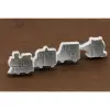  Jármű alakú keksz és fondant kiszúró készlet