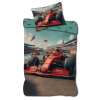 Jármű Forma 1 Race gyerek, ovis ágyneműhuzat 100×135cm, 40×60 cm