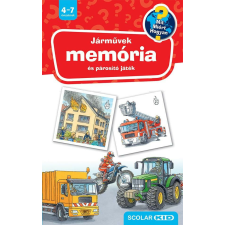 Járművek - Memória- és párosító játék kreatív és készségfejlesztő
